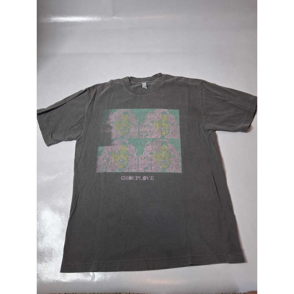 Grouplove Band T-Shirt Los Angeles Apparel Gray Graphic Tee Mens Medium